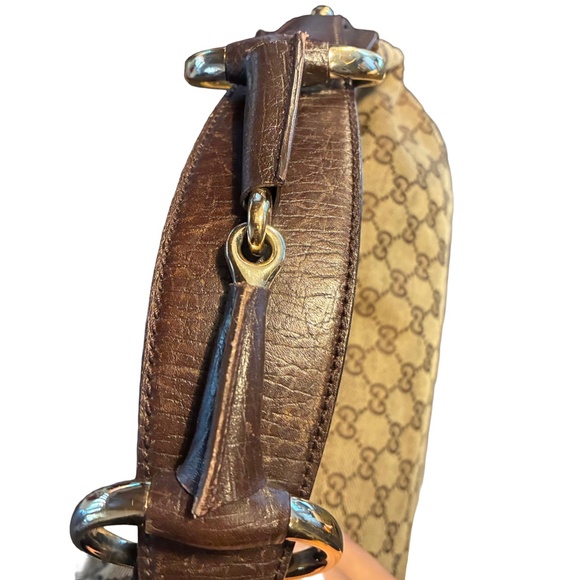Gucci GG Canvas Horsebit Hobo — Vintage 2000s w/ Dust Bag - Picture 4 of 10